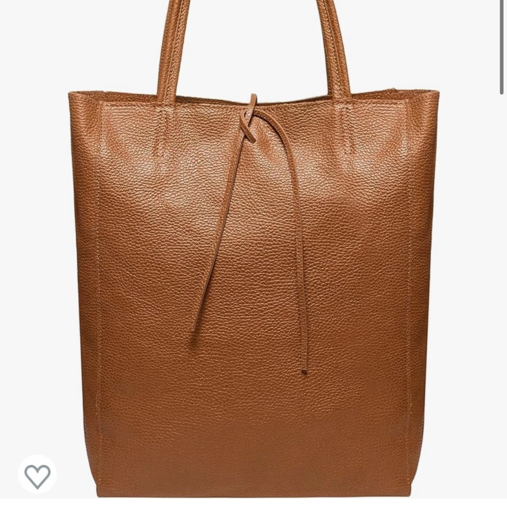 Takeasy leather tote